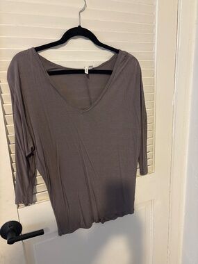 Loose for quarter sleeve shirt